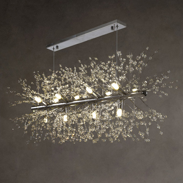 Потолочный светильник ROSALIA LONG L72 Brass by ImperiumLoft