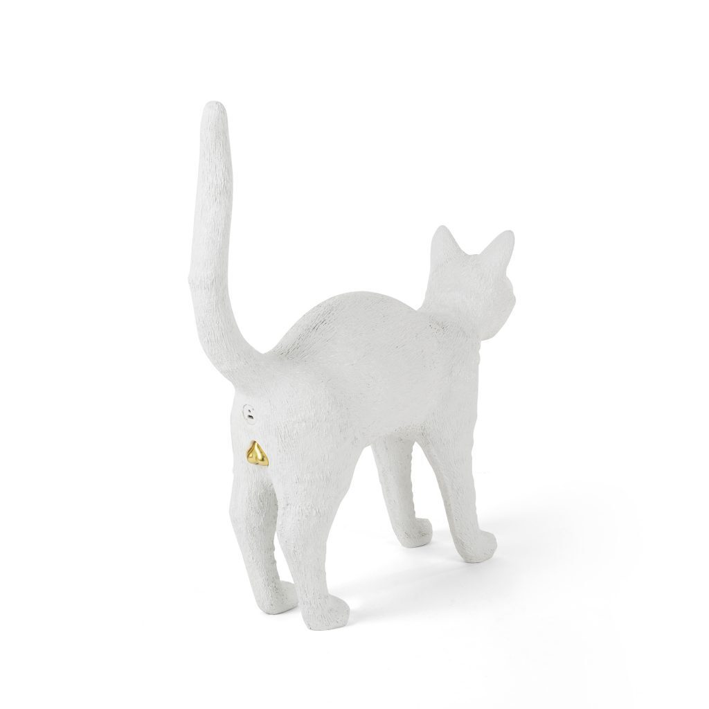 Настольная лампа Seletti Jobby The Cat White 15040