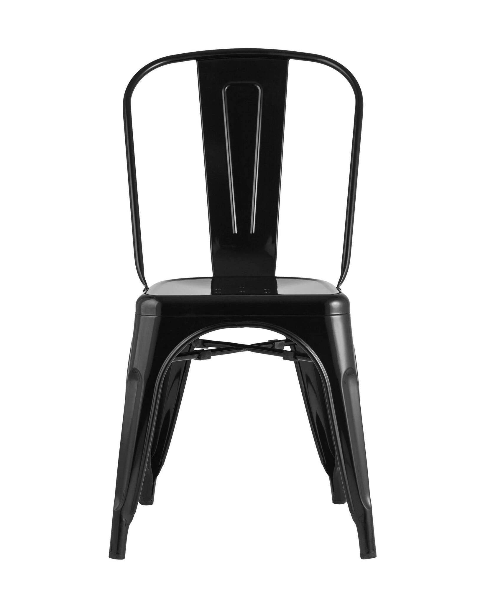 Стул TOLIX черный глянцевый Stool Group