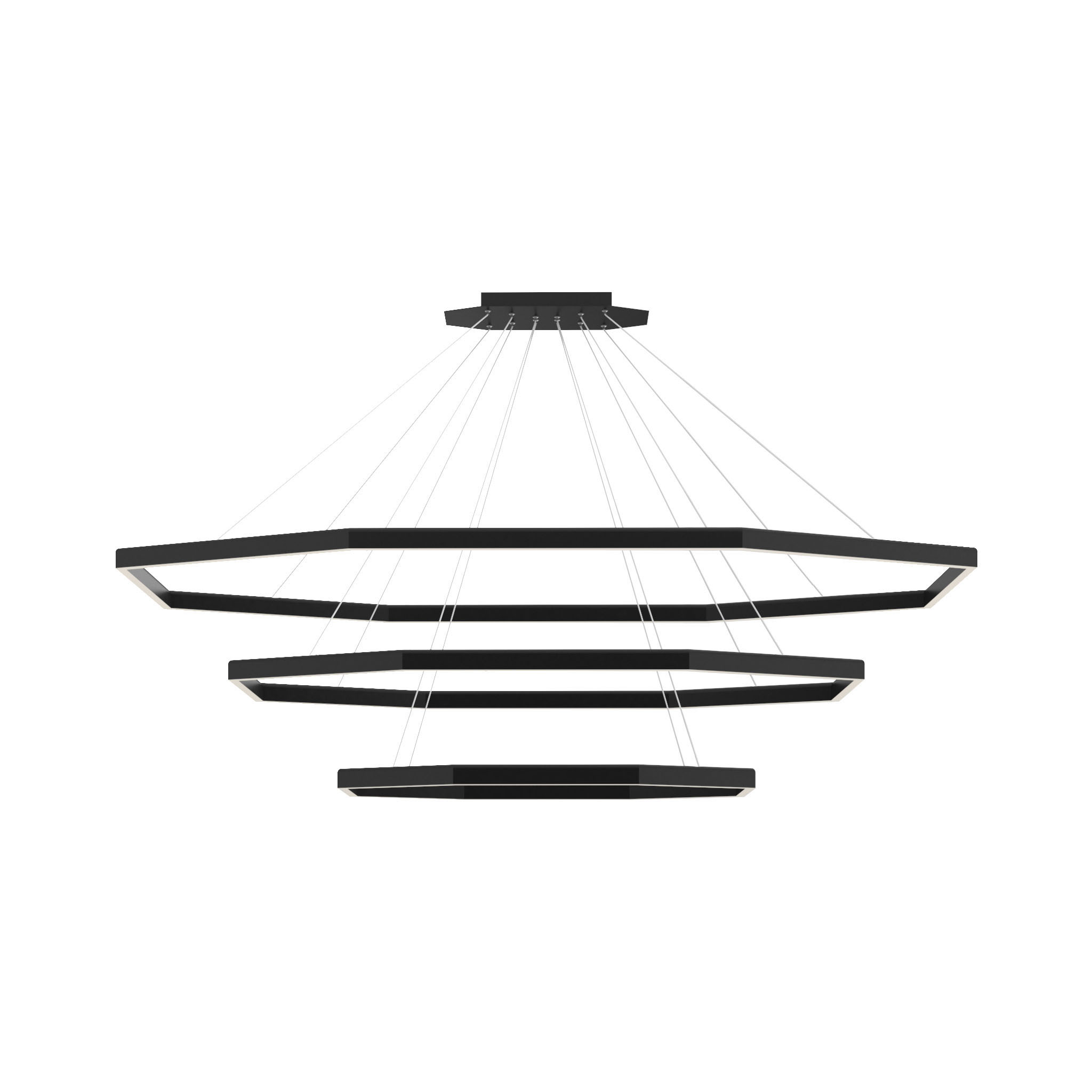 Подвесной светодиодный светильник Ledron STARFALL 3000K Black