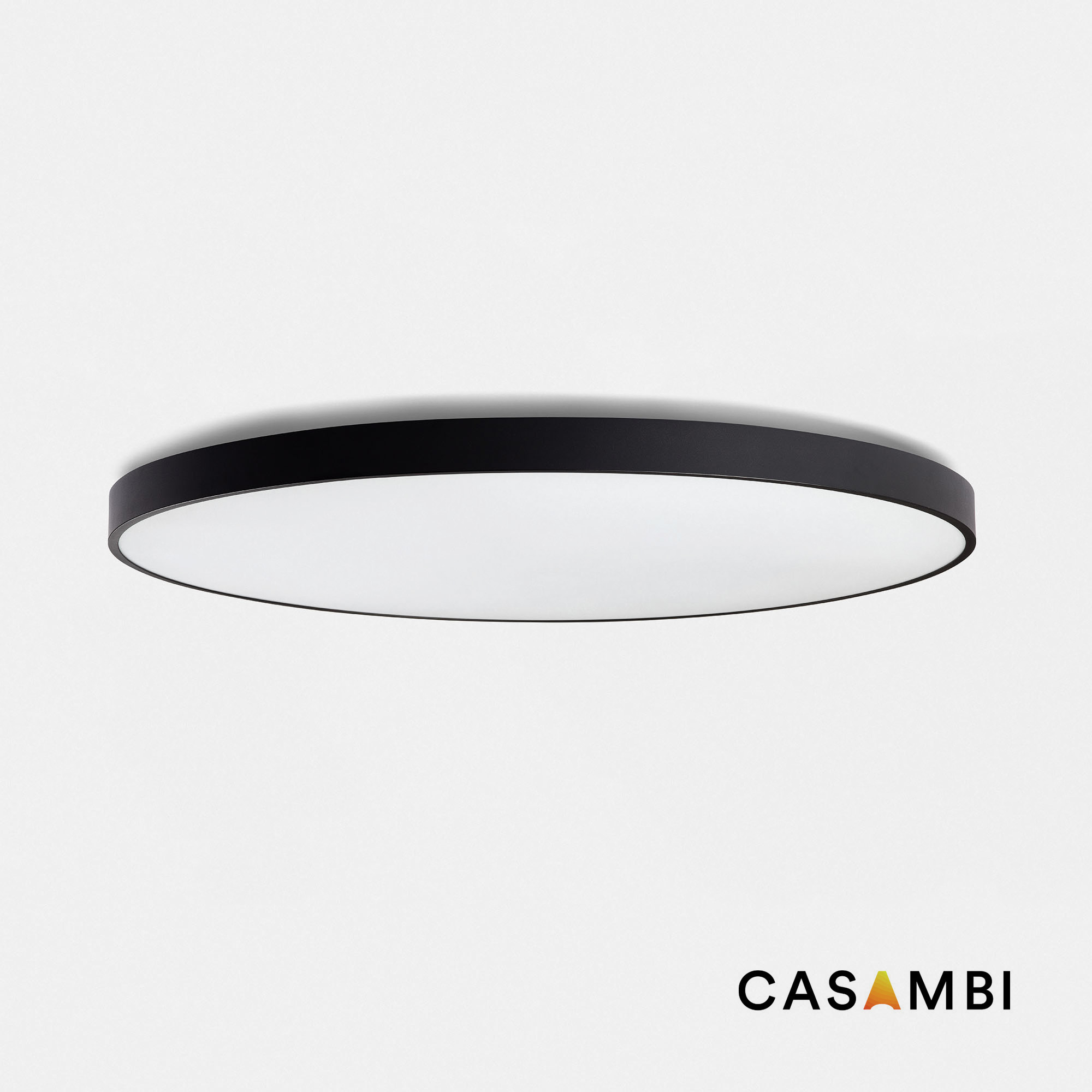Потолочный светильник Domio Ш1000 95W черный OPAL 3000K CRI80 CASAMBI Faro