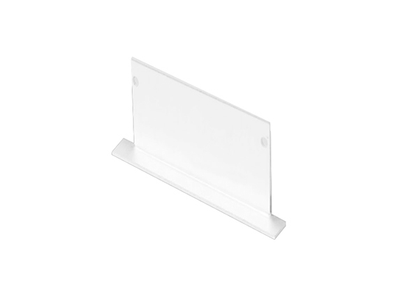 Боковая глухая заглушка для профиля Donolux CAP18502RAL9003