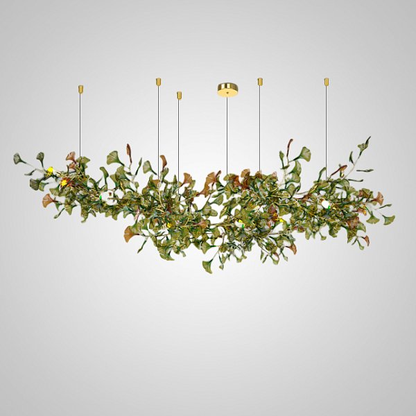 Подвесная люстра ELLING B L150 Green by ImperiumLoft