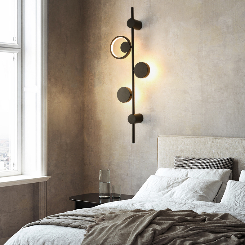 Настенный светильник LIDVOR L2 Black by ImperiumLoft