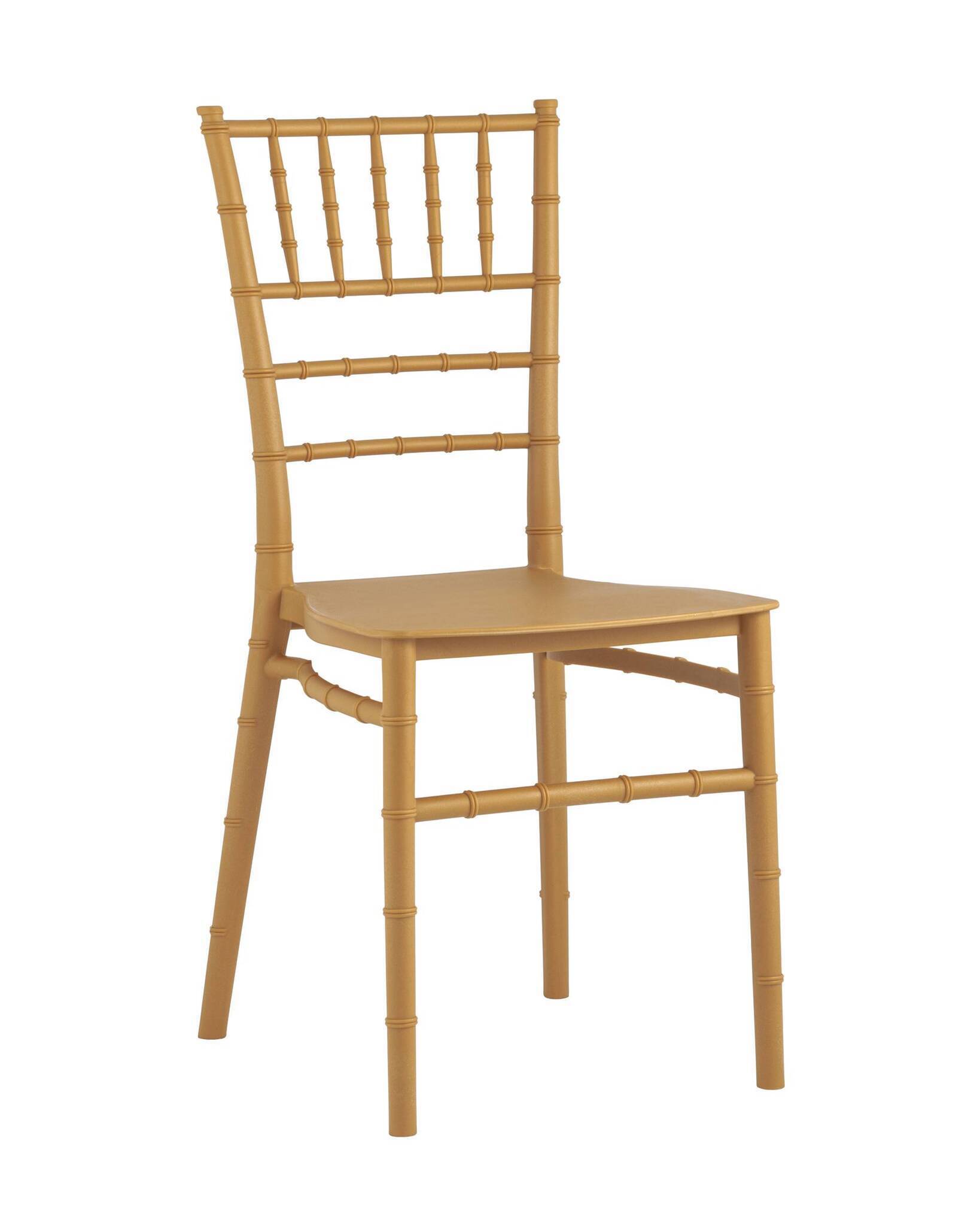 Стул Chiavari (Кьявари) пластик золотой Stool Group