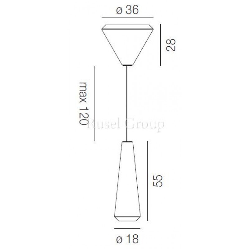 Подвесной светильник Vistosi WITHWHITE SP 36 P