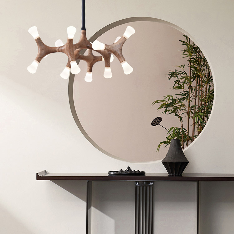 Потолочный светильник SANTANA L18 Dark brown by ImperiumLoft