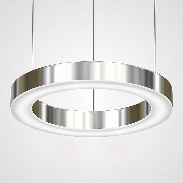 Люстра Light Ring Horizontal D40 Хром by ImperiumLoft