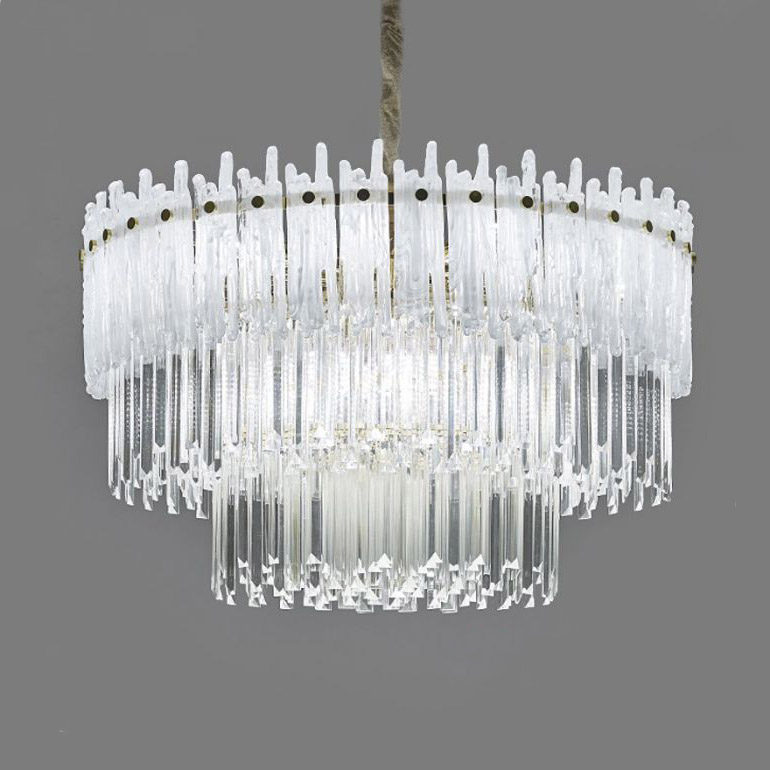 Люстра Murano Glass ICE Chandelier D80 by ImperiumLoft