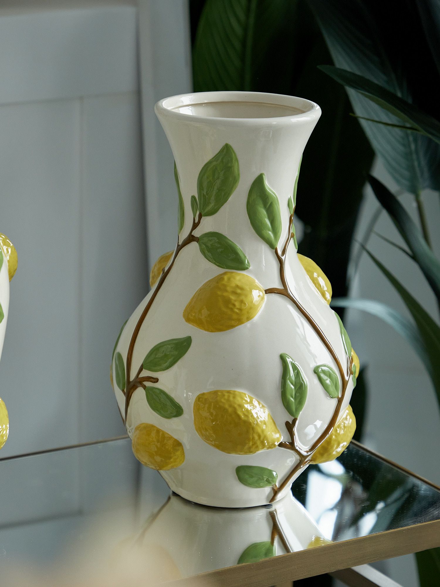 Ваза с лимонами Glasar C5544