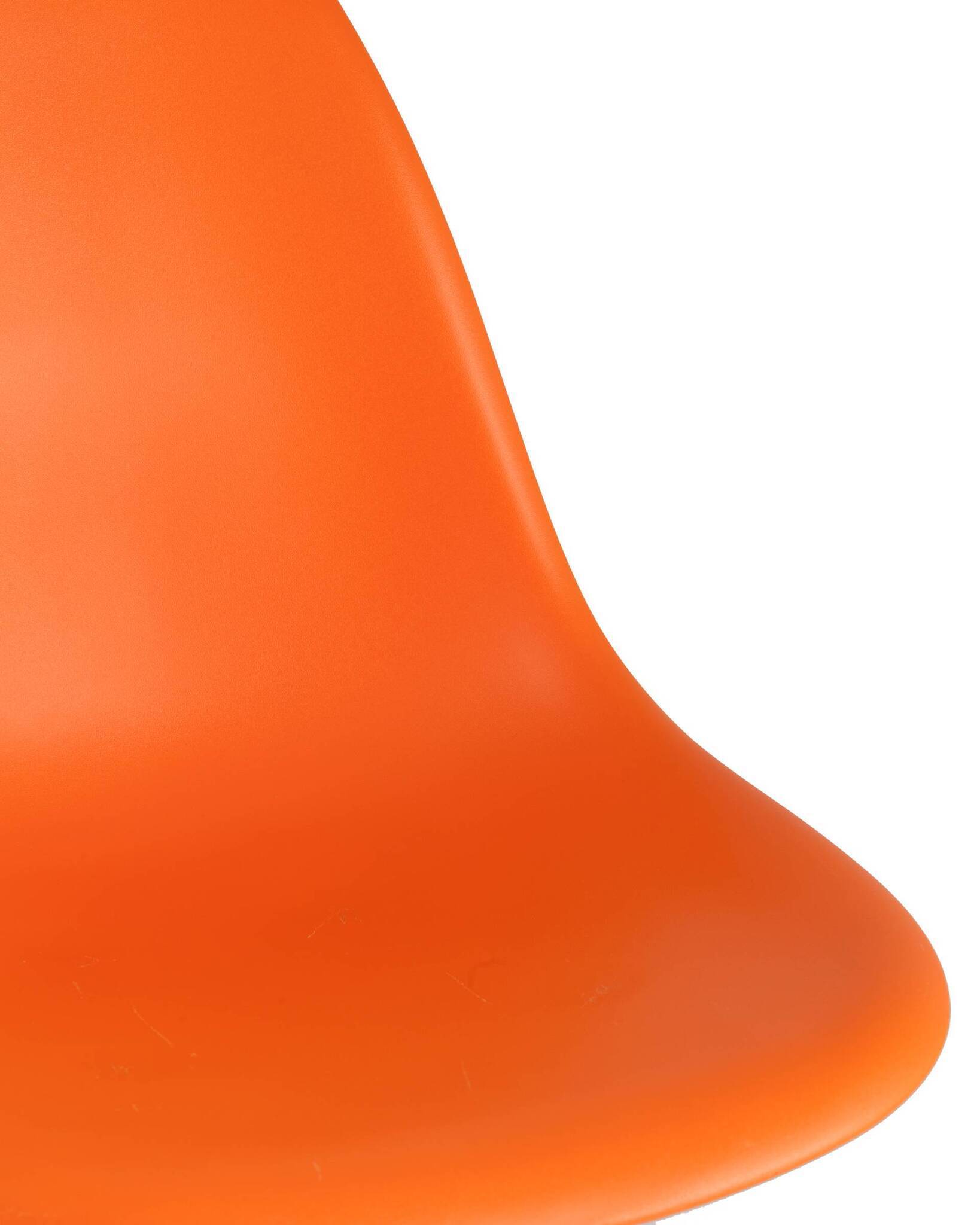 Стул DSW оранжевый x4 Stool Group