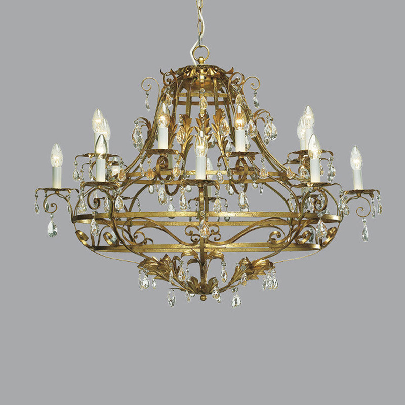 Люстра Lucienne Monique 746/16 gold