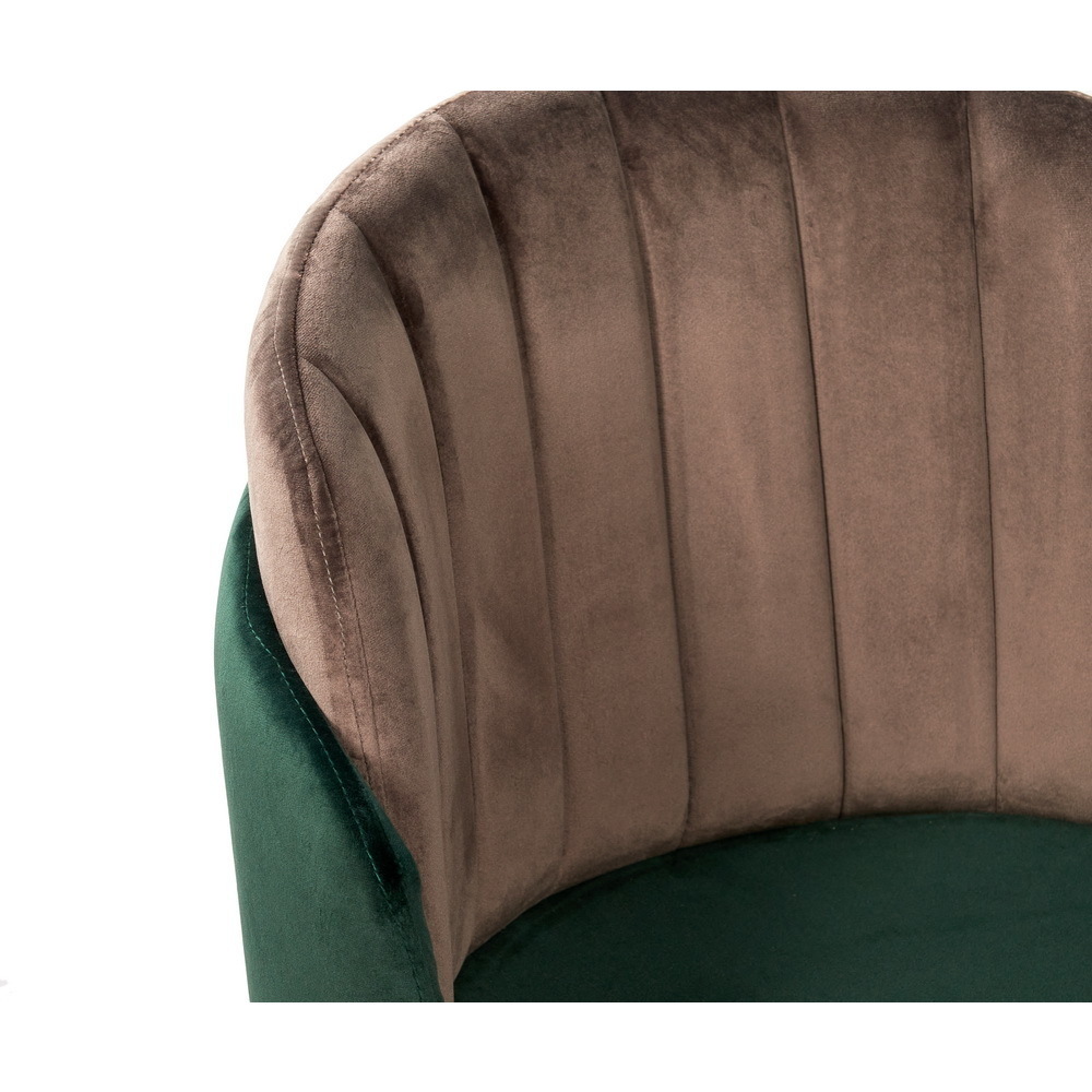 Стул Peki зеленый, коричневый Bradex Home FR 0561