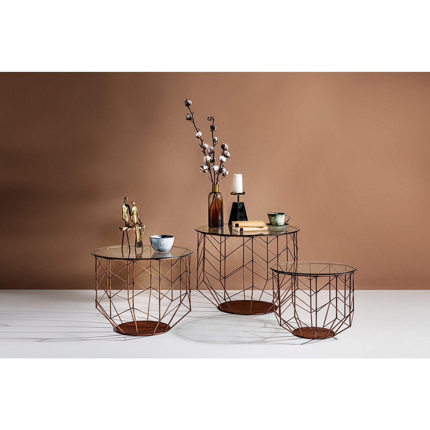 Столик кофейный KARE Wire 82321