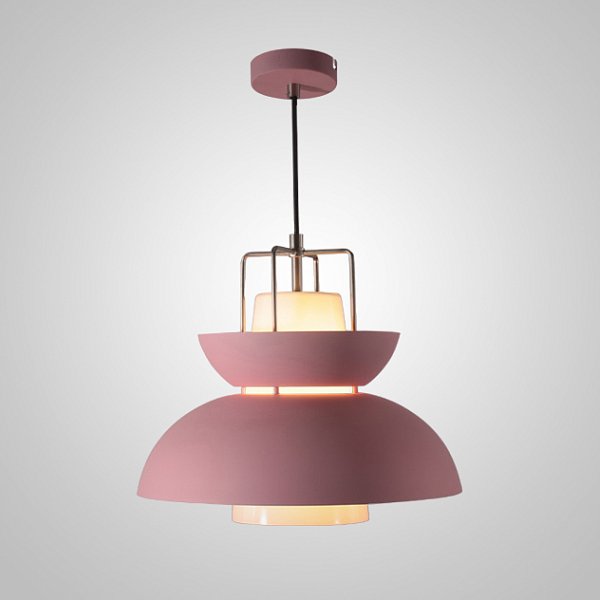 Подвесной светильник CORN D28 Pink by ImperiumLoft