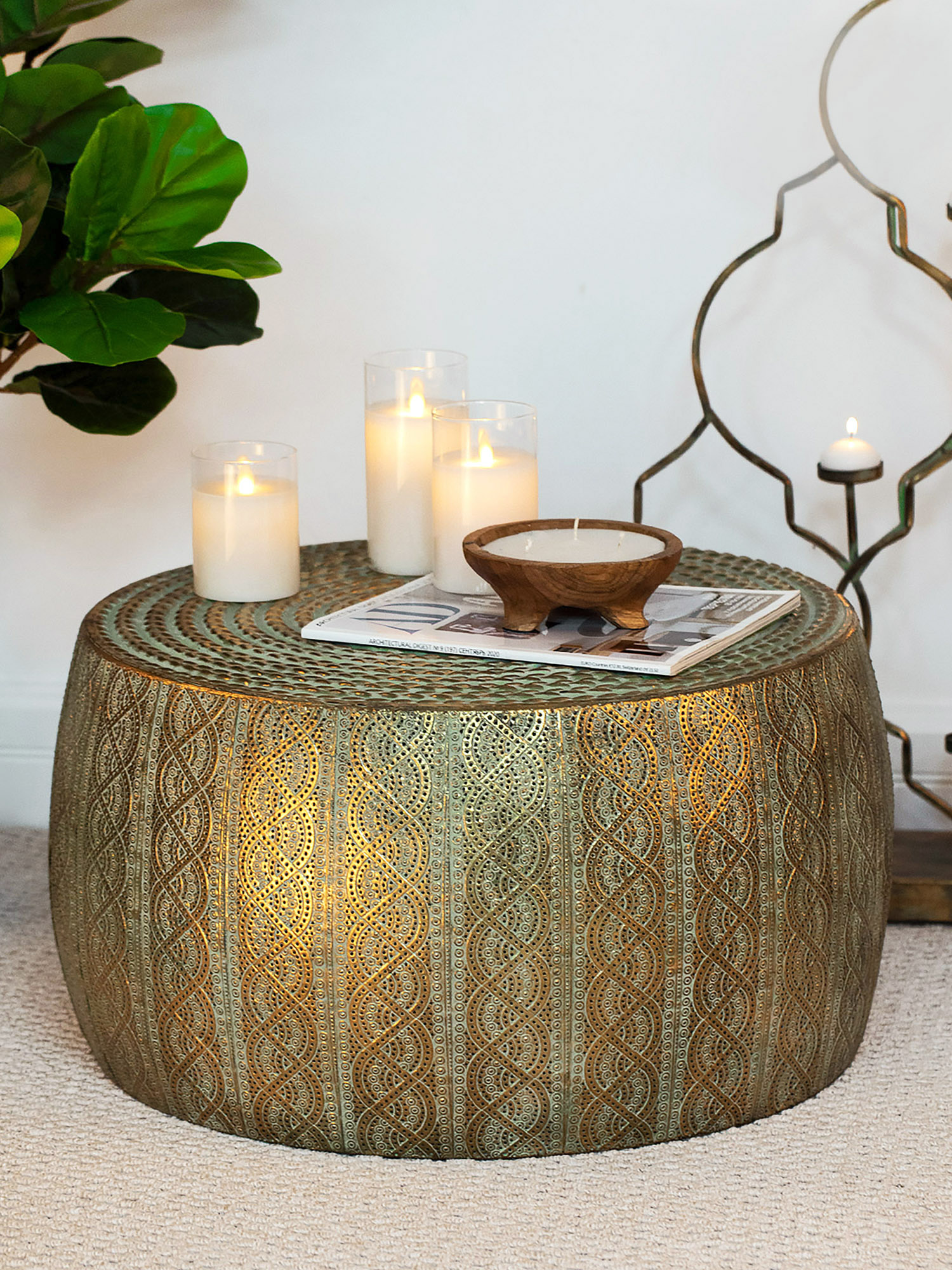 Столик интерьерный Мадагаскар Glasar 57-144/1