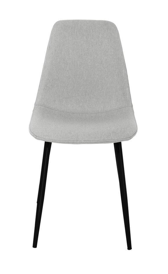 Стул Comfort серый с чёрными ножками Bradex Home FR 0412