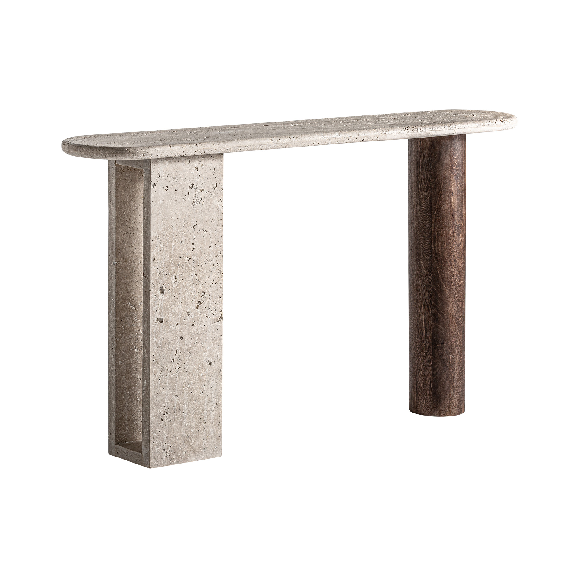 Консольный столик Clar из травертина Vical