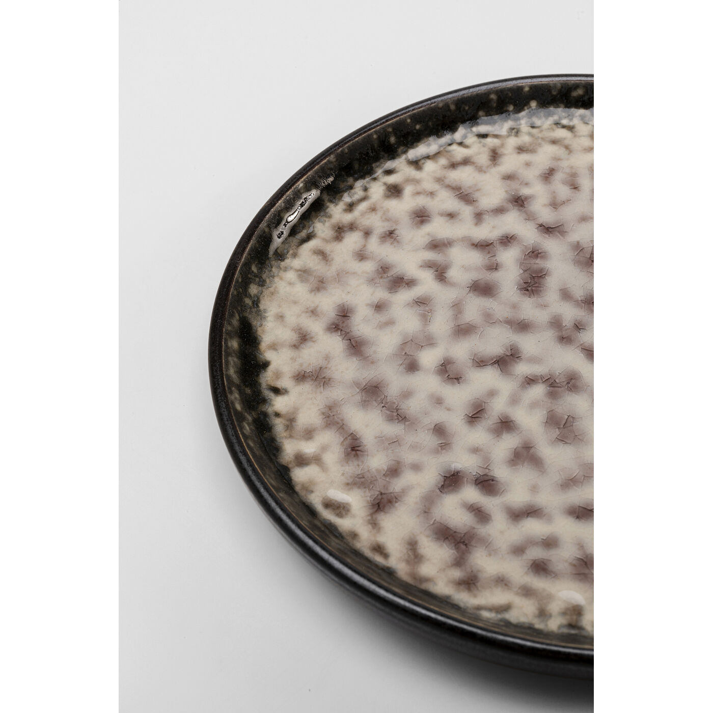 Тарелка Mustique Grey Ø14cm KARE 57318