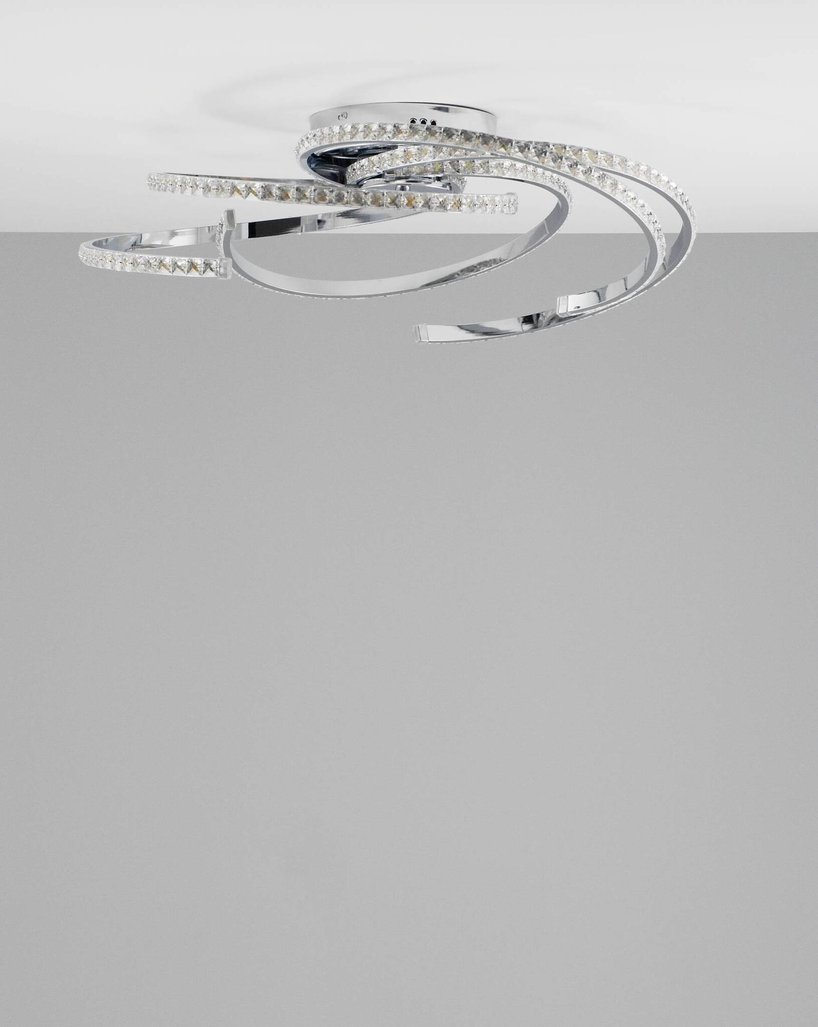 Светодиодная потолочная люстра с пультом Moderli V2785-CL Ello LED 170W