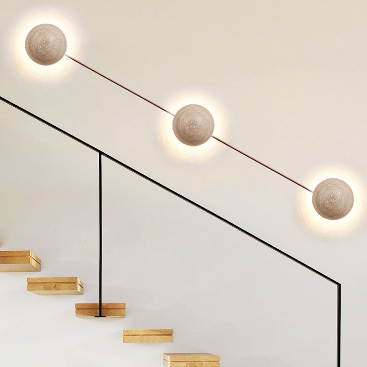 Настенный светильник POVL WALL L4 by ImperiumLoft