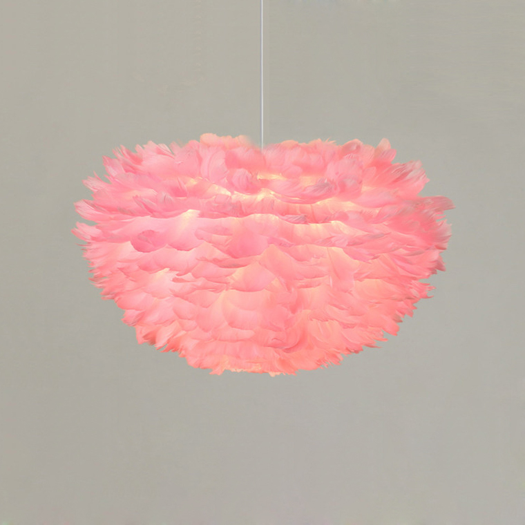 Люстра FEATHERS D70 Pink by ImperiumLoft