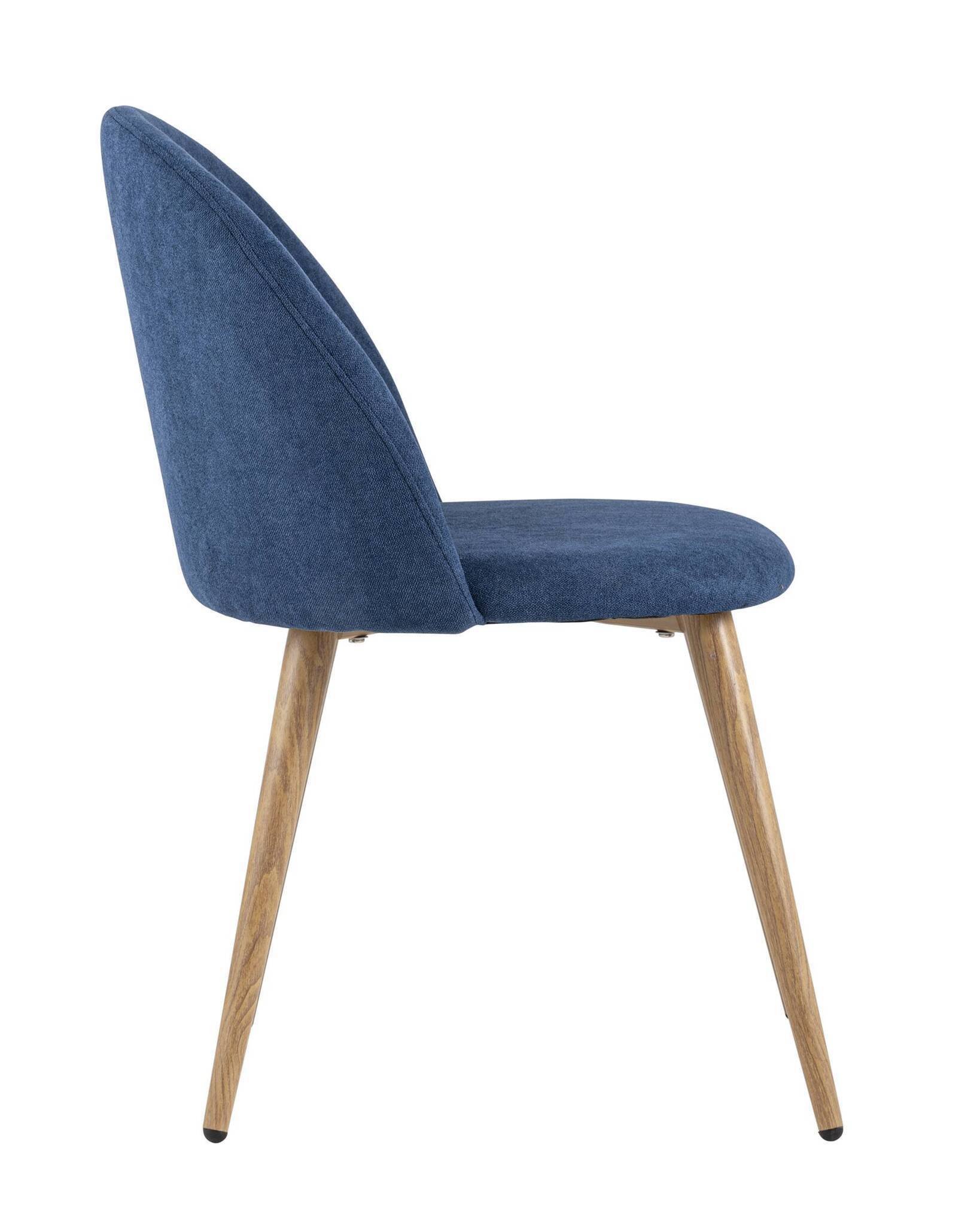 Стул Лион синий шенилл Stool Group