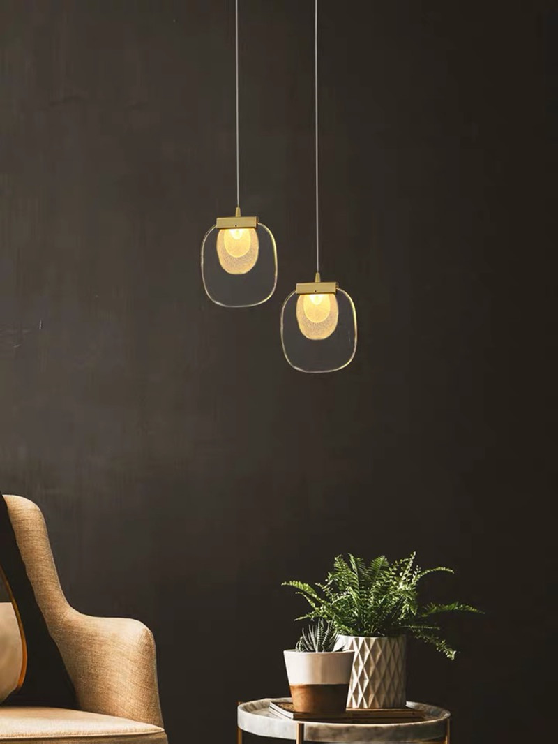 Подвесной светильник HELINA brass 3000К by ImperiumLoft