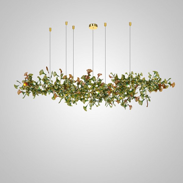 Подвесная люстра ELLING B L200 Green by ImperiumLoft