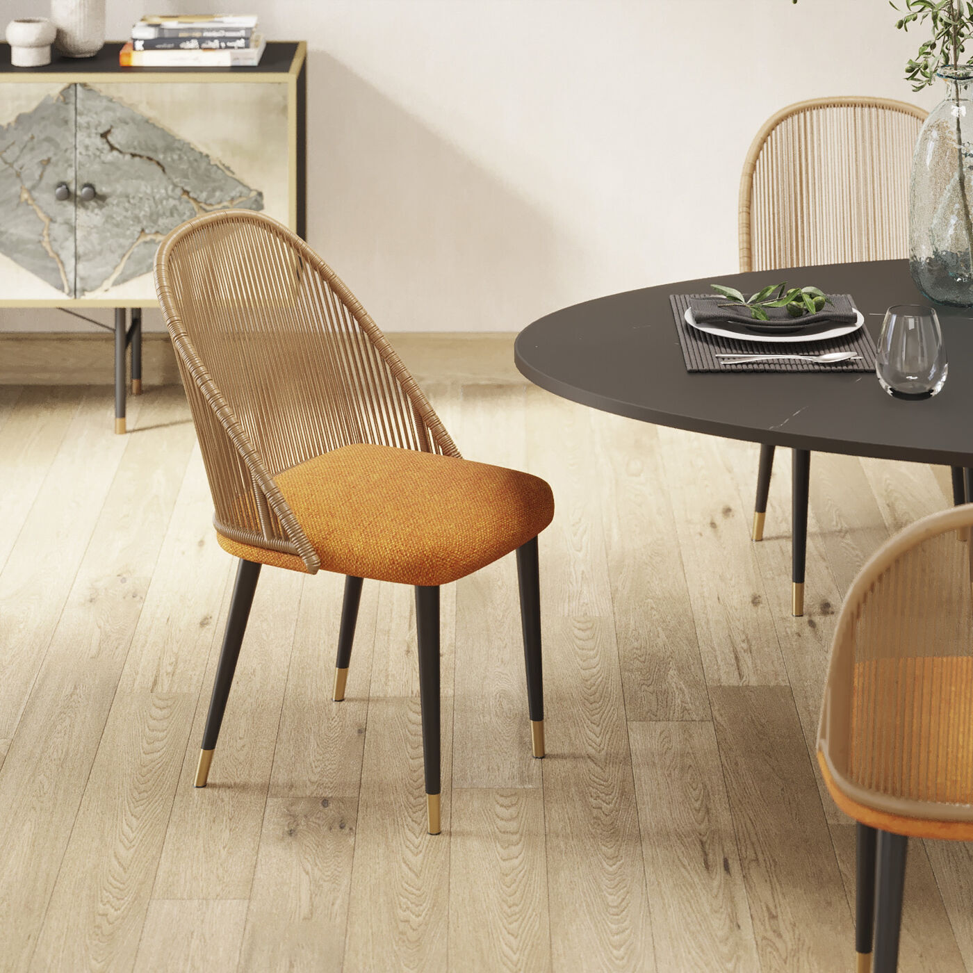 Стул мягкий KARE Danza 87286