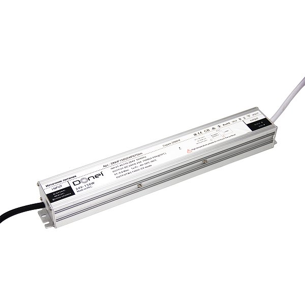 Блок питания  для светодиодной ленты Donolux DNHF150V24IP67Slim