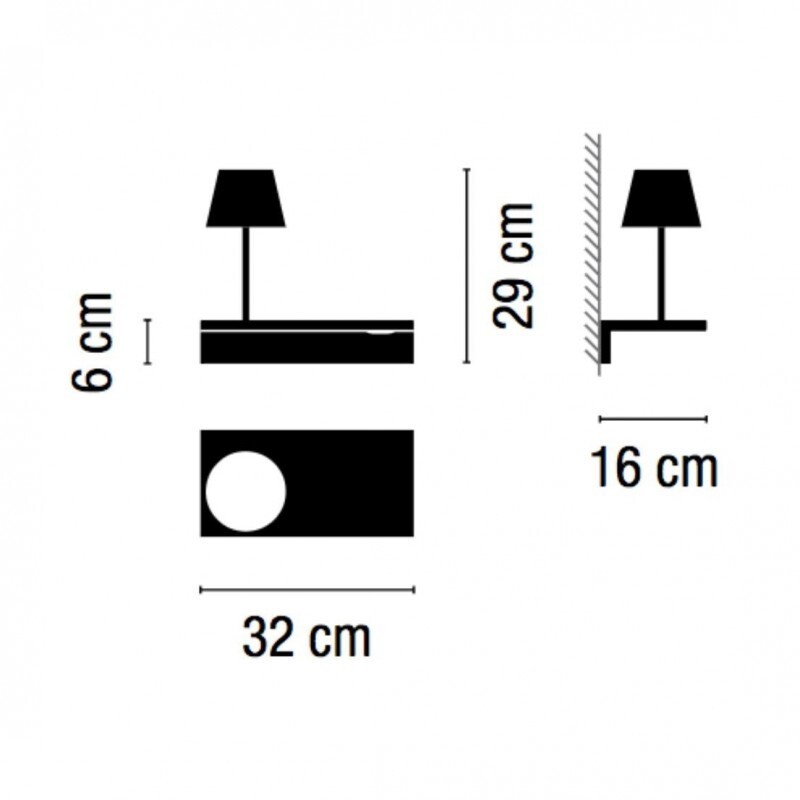 НАСТЕННЫЙ СВЕТИЛЬНИК  VIBIA Suite 6046