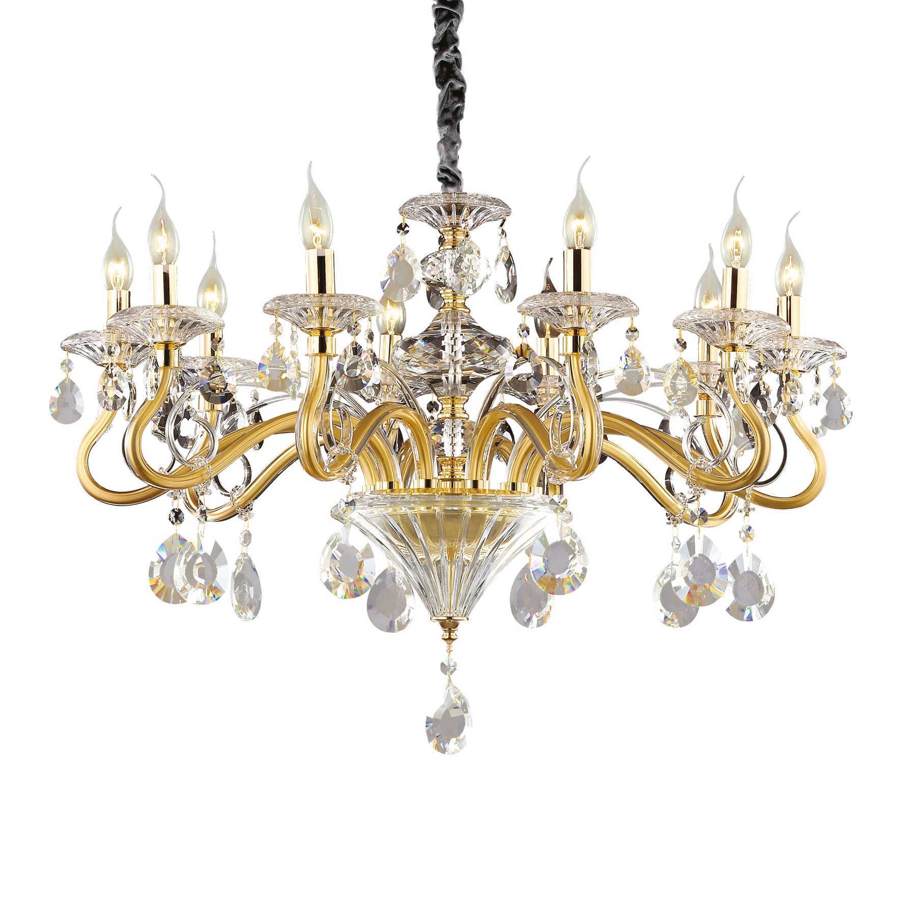 Потолочный светильник Ideal Lux NEGRESCO SP10 ORO 087771