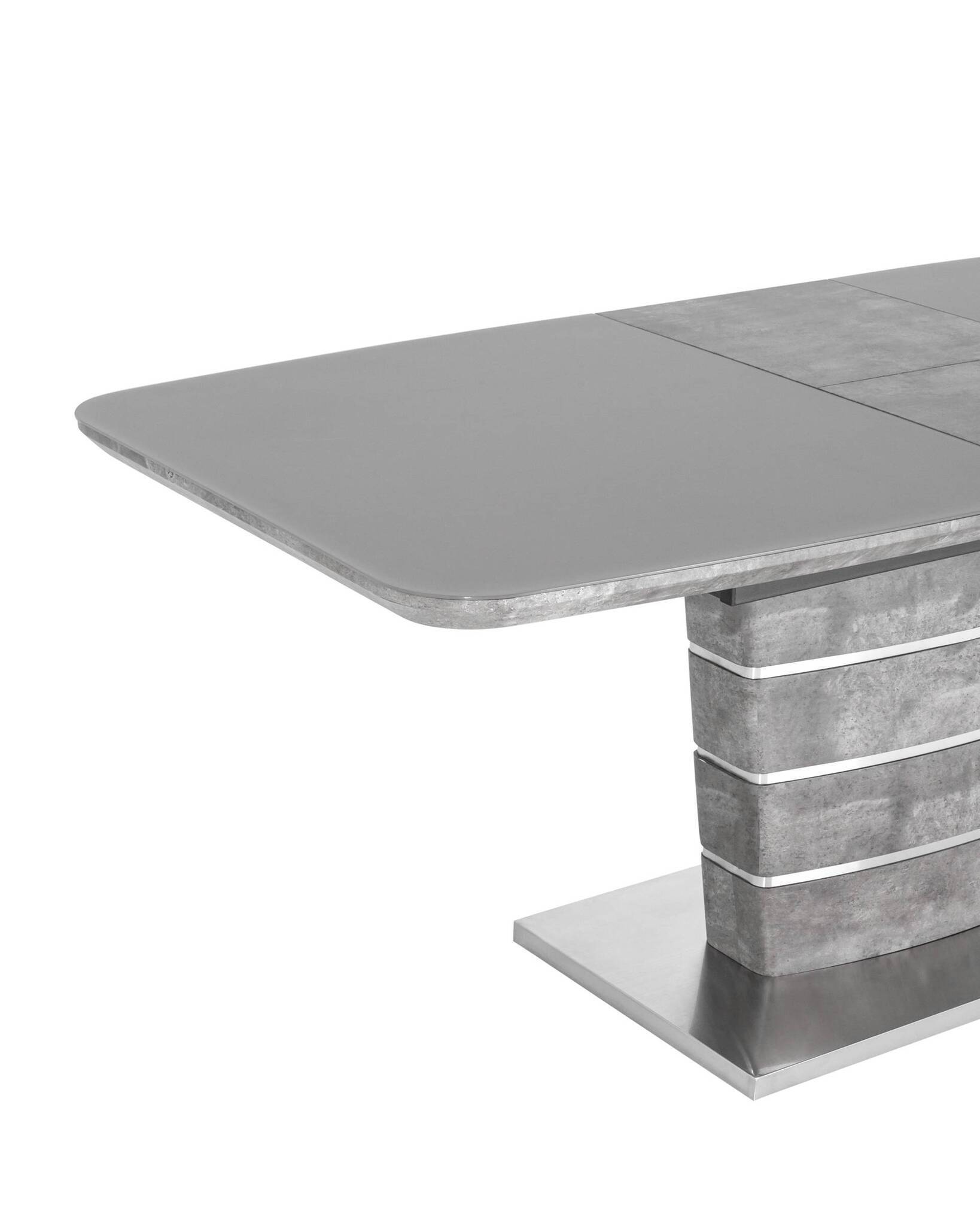 Стол обеденный Гамбург раскладной 160-200*90 серый Stool Group