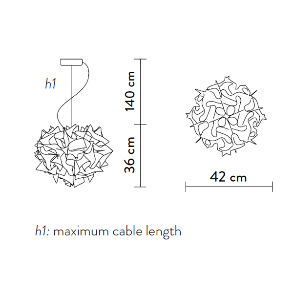 Люстра Slamp Veli Prisma