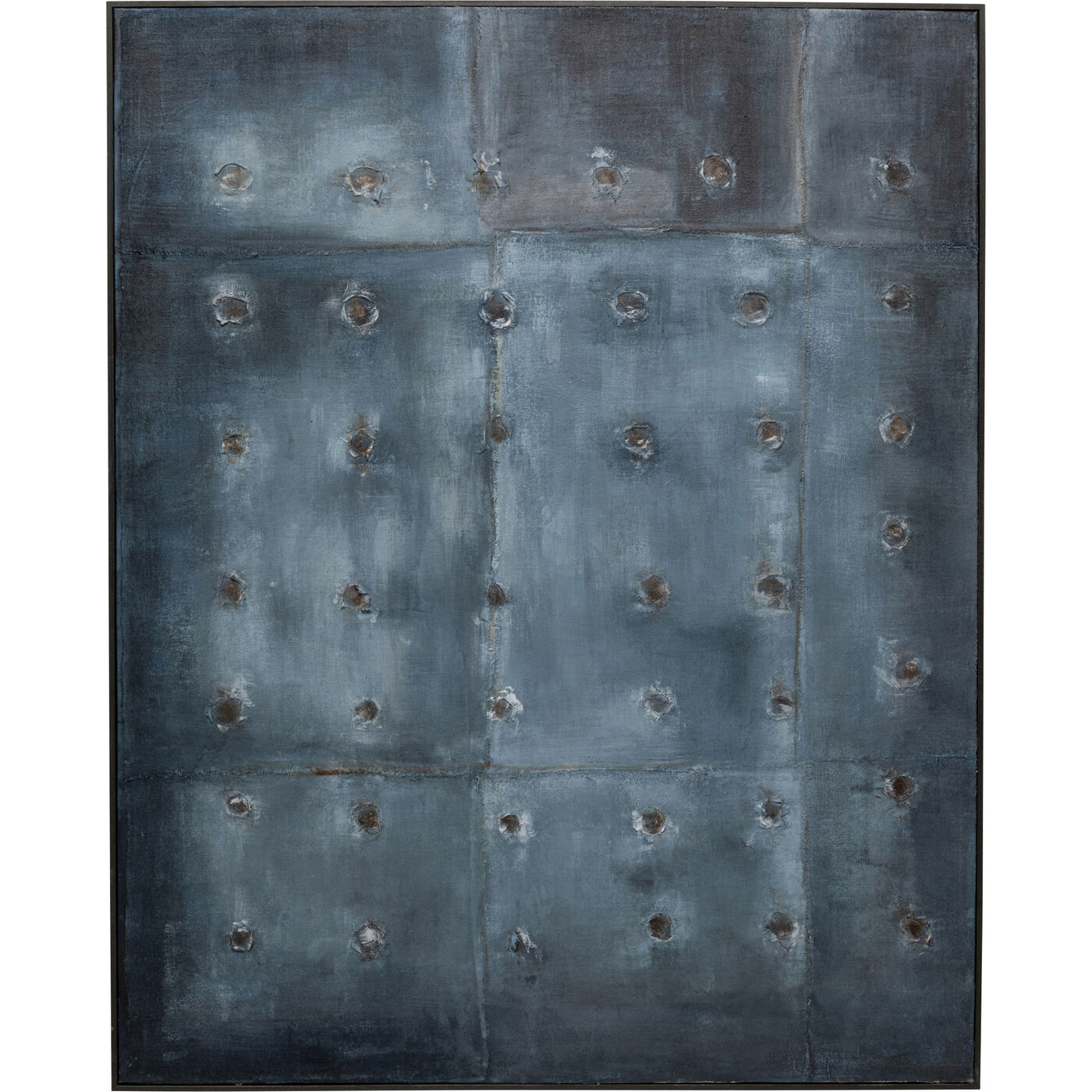 Картина на холсте Moody Blue 150x120cm KARE 57541