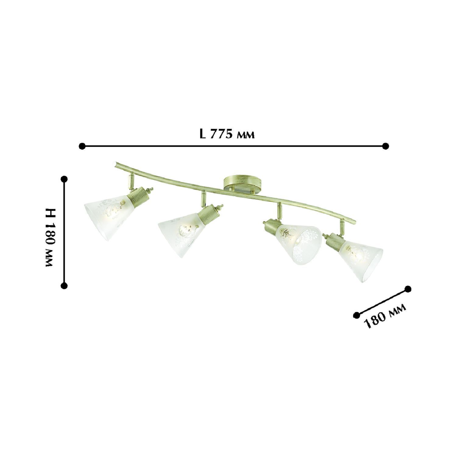 Потолочный светильник Favourite 1794-4U