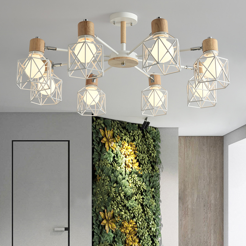 Потолочная люстра CORF B3 Black 3 lamps by ImperiumLoft