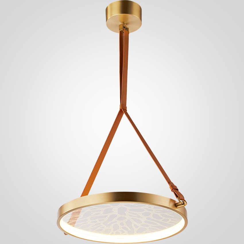 Светильник на ременном подвесе NESSA A by ImperiumLoft