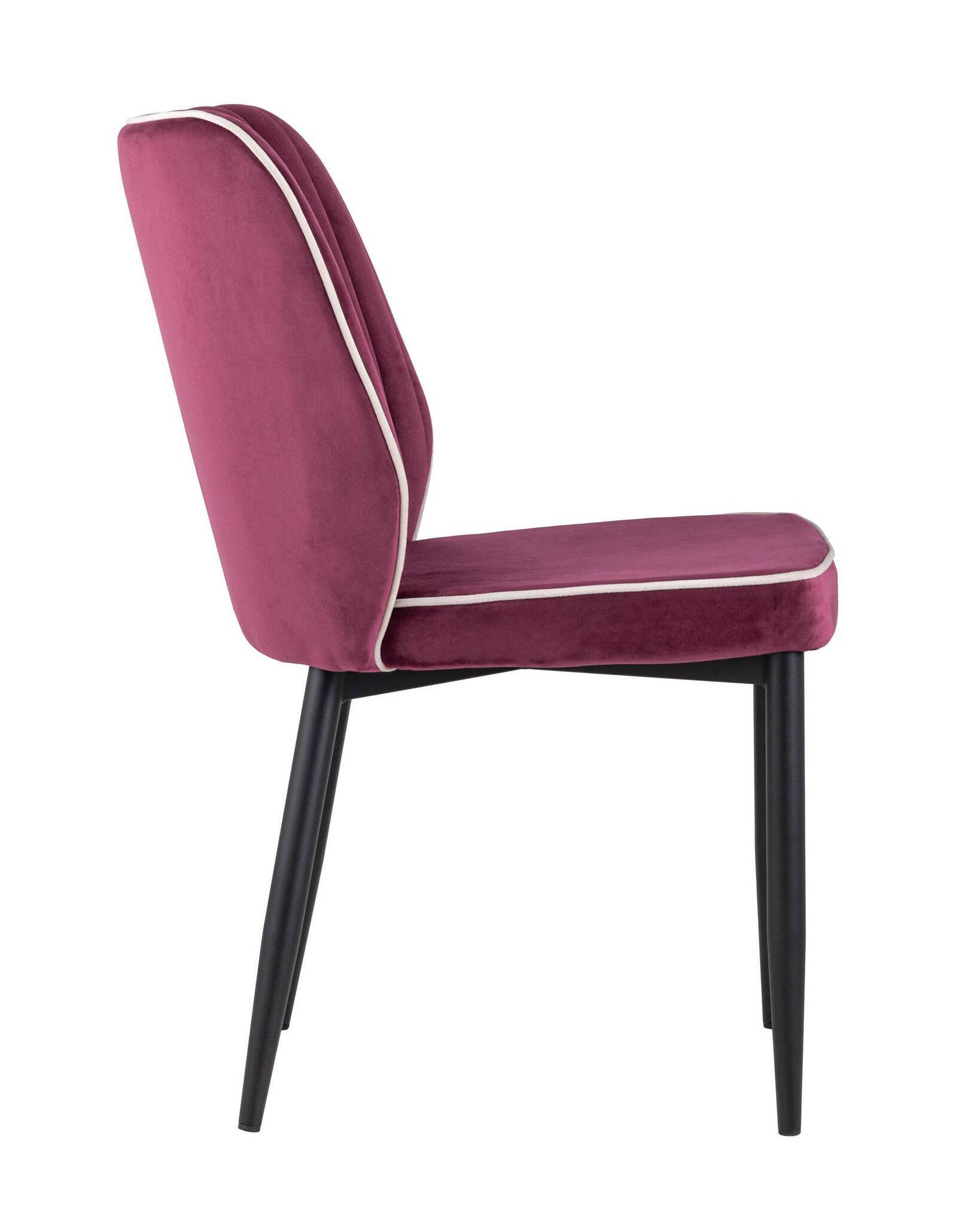 Стул Лоренс велюр бордовый Stool Group
