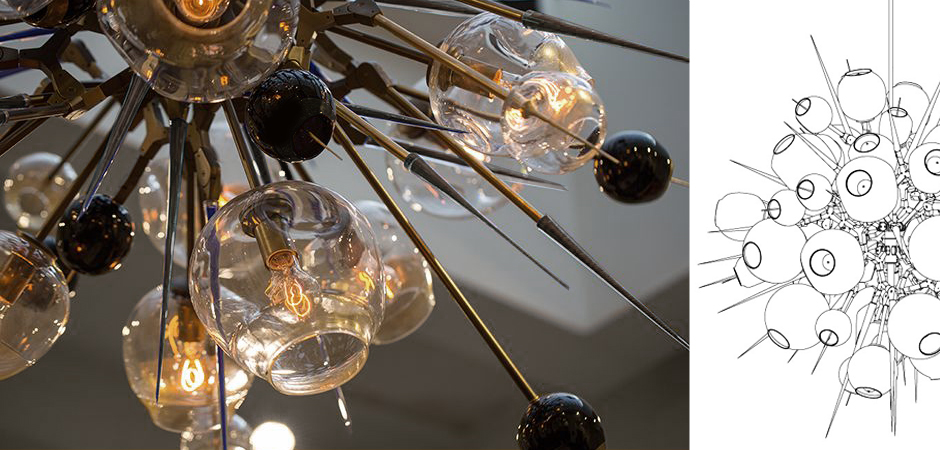 Люстра Boom Burst by ImperiumLoft