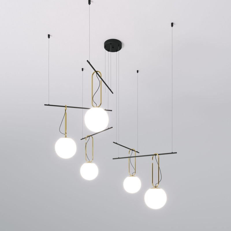 Подвесная люстра Eurosvet 70143/5 черный