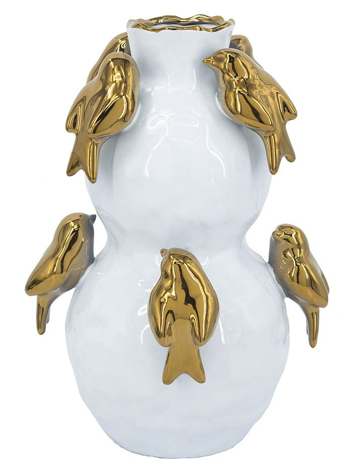 Ваза с птичками Glasar C5546