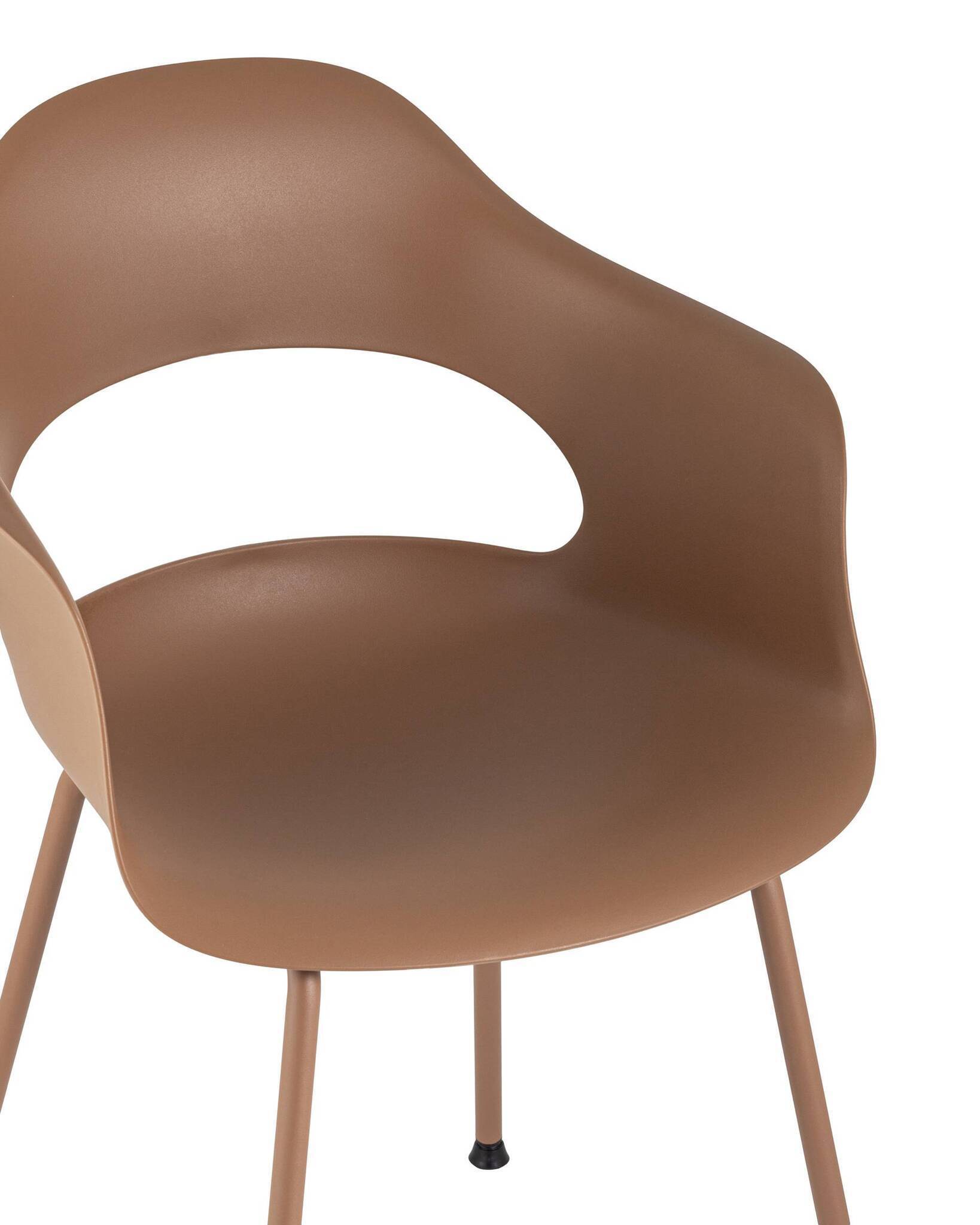 Стул Lady пластик коричневый Stool Group