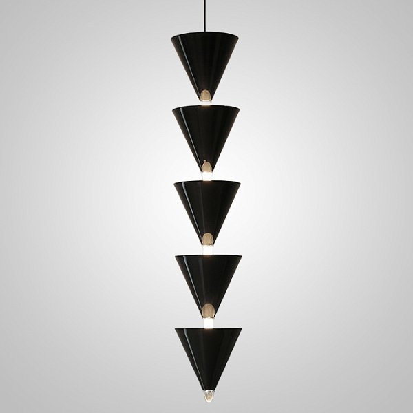 Подвесной светильник LESTER H85 Black by ImperiumLoft