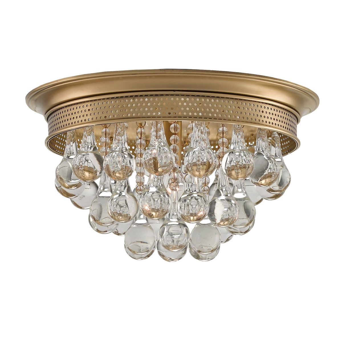 Потолочный светильник Currey & Company Worthing Flush Mount 9999-0002