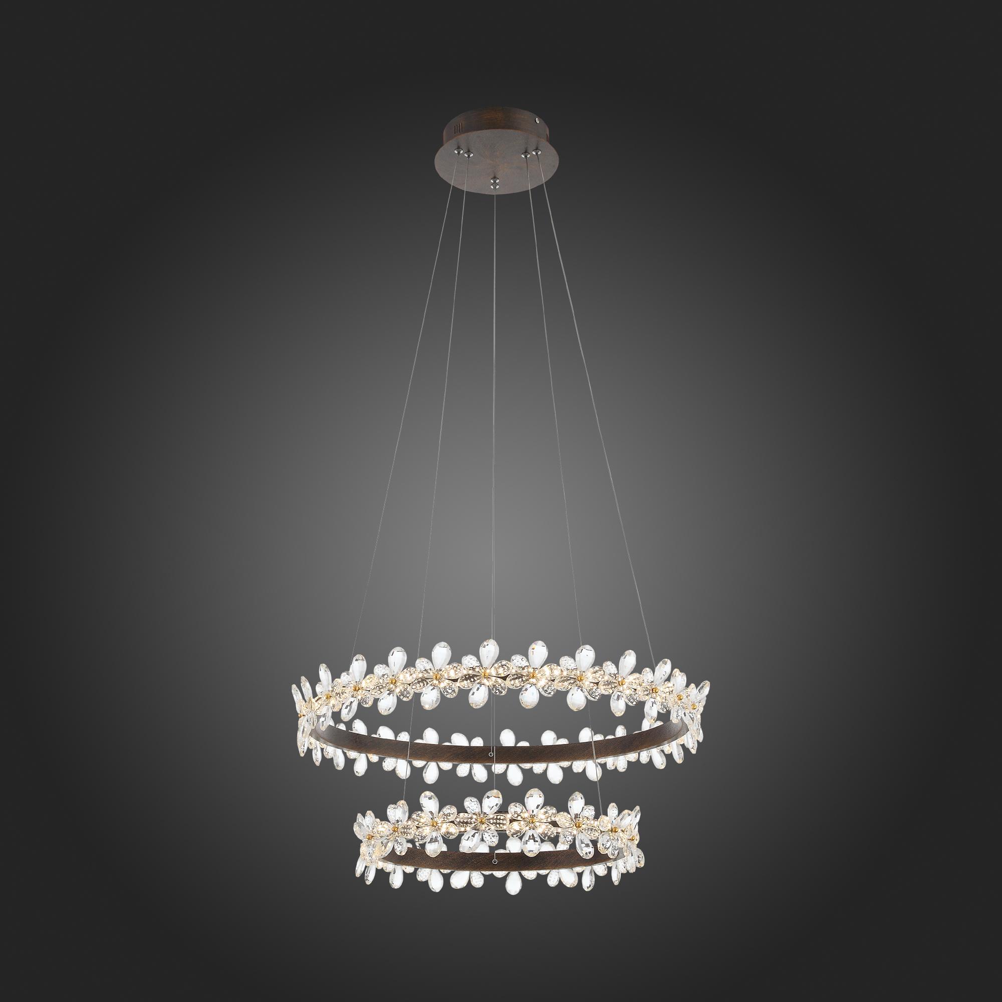 Кольцевая светодиодная люстра KRAFUR by ImperiumLoft