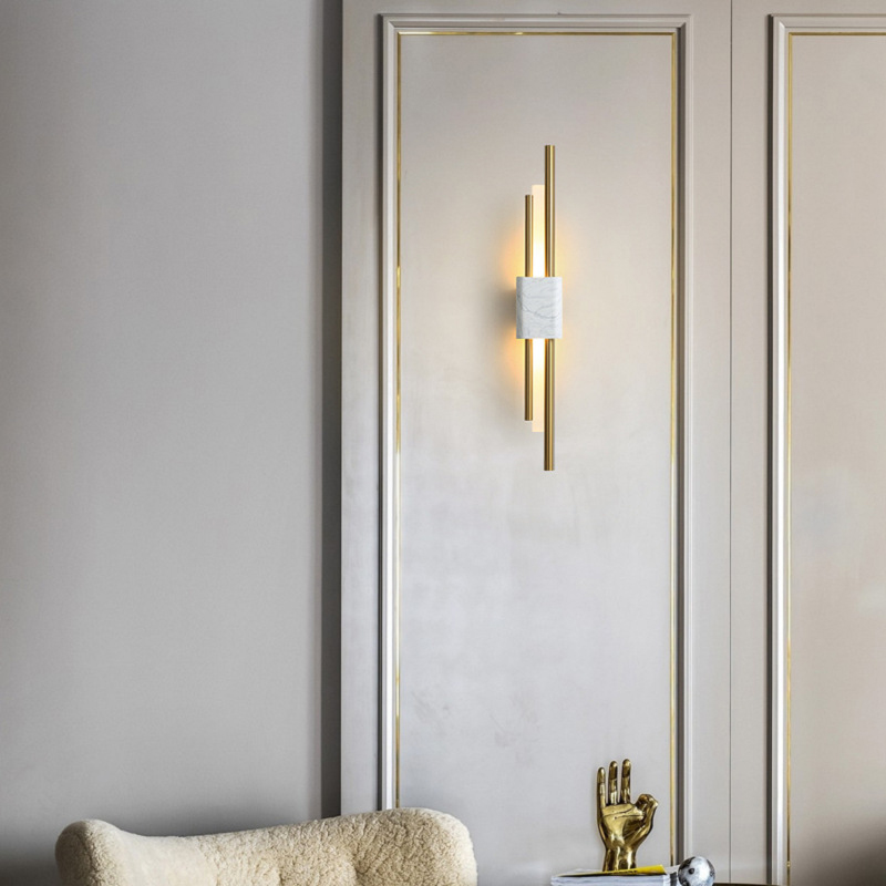 Настенный светильник CHORD H65 White by ImperiumLoft