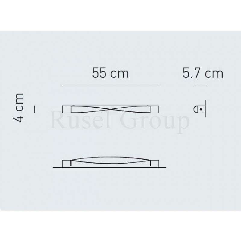 Настенный светильник AXO LIGHT Alrisha AP SP
