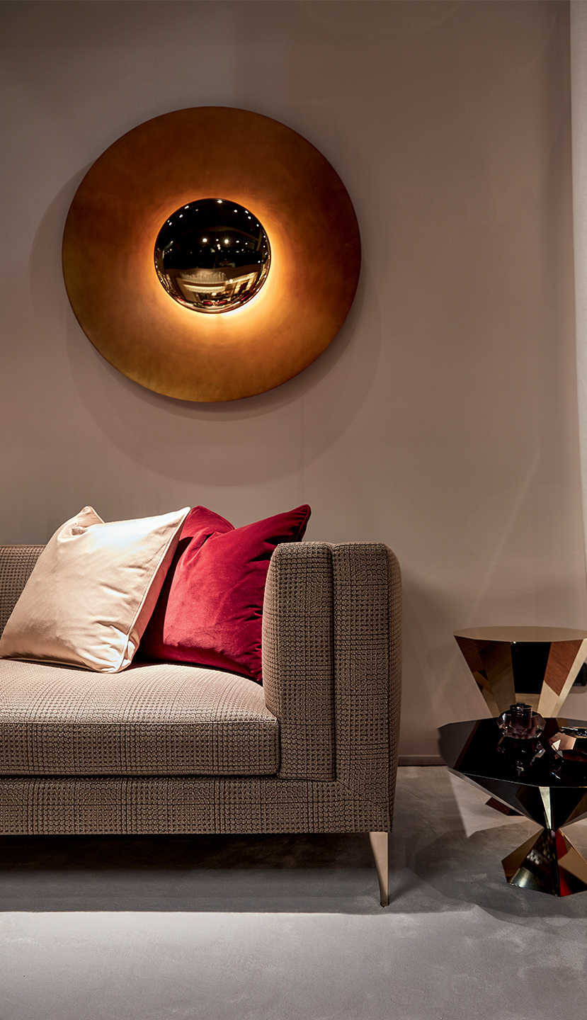 Настенный светильник Paolo Castelli Circle Gold ILL.CIRC.500